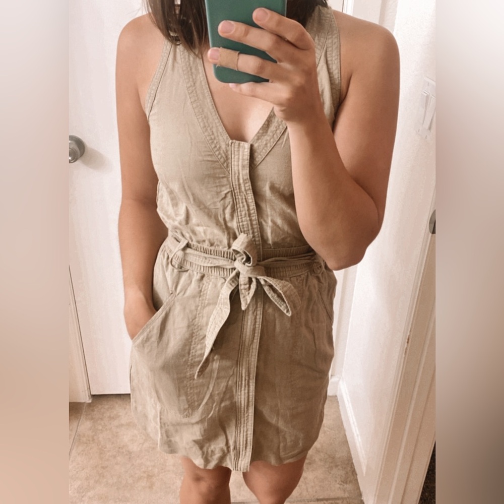 Mango Casual Zip Up Dress- Size XS